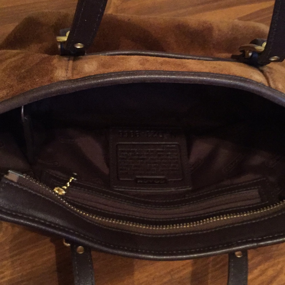 Coach🌹 purse bag satchel Legacy West bucket hobo - Picture 10 of 16